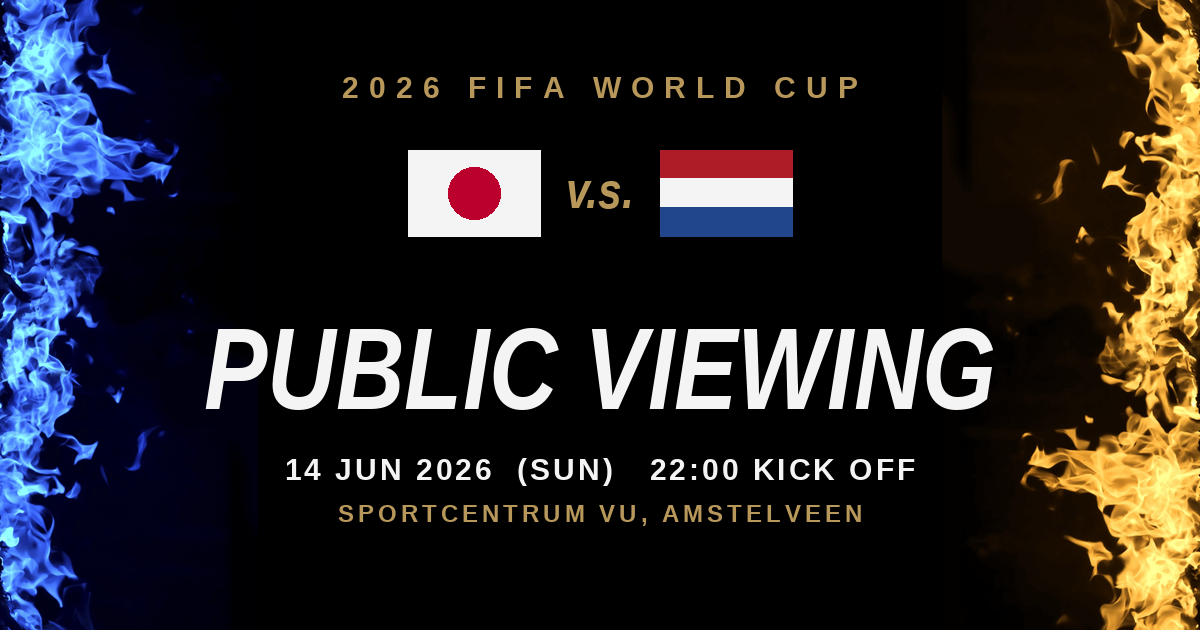 JSC FIFA W杯 PV | 日本 vs オランダ 6/14